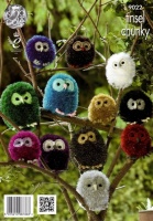 Knitting Pattern - King Cole 9022 - Chunky -Owls